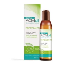 DermoACM Shampoo Oil for Strengthening and Repairing for Men and Women for Fine, Thin, Brittle Hair, Frequent Washing, Anti Hair Loss Aid, 200ml