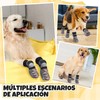 SlowTon Calcetines Antideslizantes para Perros, 4/6 Piezas Doble Cara