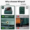 Winpull Tarp 12x16 Feet 16 Mil Heavy Duty Waterproof Tarp,