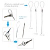 YZELCMT Cable Pulling Grip Lassos for 6-10mm（0.24"-0.39"）Electrical Wire, Single Head
