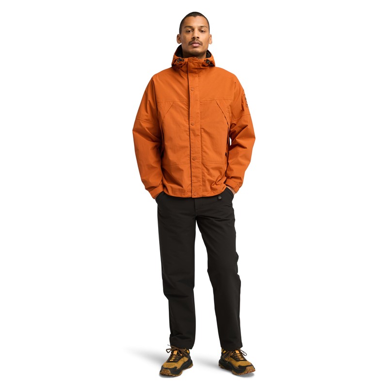 Timberland Men's Water Resistant Jacket, Umber, Medium