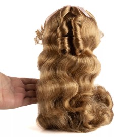 Monique Modacrylic Light Strawberry Blonde 14"-15" Princess Doll Wig