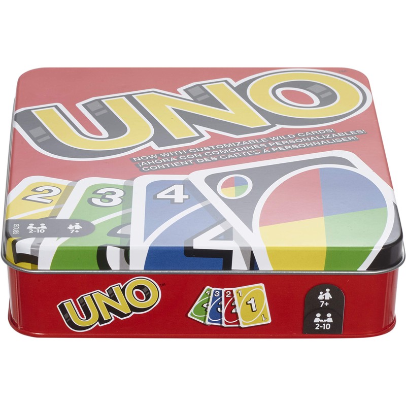 Mattel Games UNO Family Card Game, with 112 Cards in