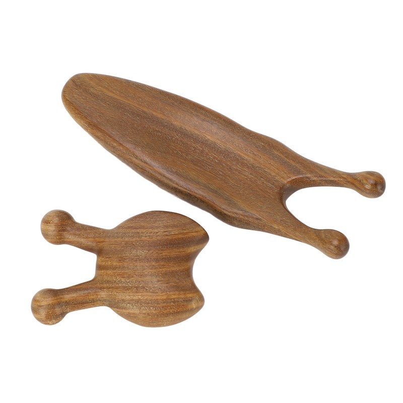 2pcs Nose Maasage Tool Reduce Stress Smoothing Surfaces Sandalwood Nose