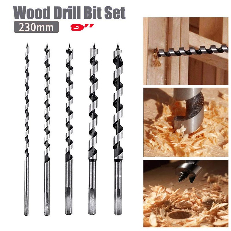 Wood Auger Bits 5/16 in. x 9 in. Screw Point