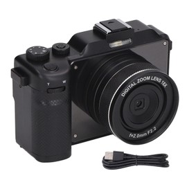 Full HD Digital Camera 3.0 Inch 4K 48M 18X Zoom Camera with Fill Light for Baby Growth Records Travel Wedding