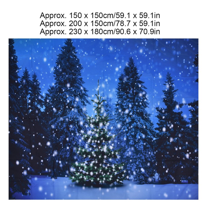 Christmas Tapestry Exquisite Christmas Tree Pattern Wall Hanging Blanket for