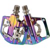 GORIX GX-PZ103 Bicycle Pedal, Binding Pedal, Single-Sided Flat Pedal, Double-Sided