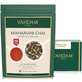 Polvo de té verde Vahdam, menta  Matcha, para preparar deliciosa menta matcha latte  Potente mezcla de superalimentos  Polvo de matcha japonés puro...