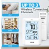 Indoor Outdoor Thermometer Wireless Weather Station Inside Outside Thermometers Hygrometer