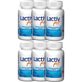 Lactiv Fit | Pack 6 - Cápsulas Probioticas Desinflamatorias Para Mejorar Salud Digestiva Y Cuidar La Linea