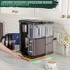 ANBOXIT Bamboo Appliance Slider, Sliding Tray for Coffee Maker, Kitchen
