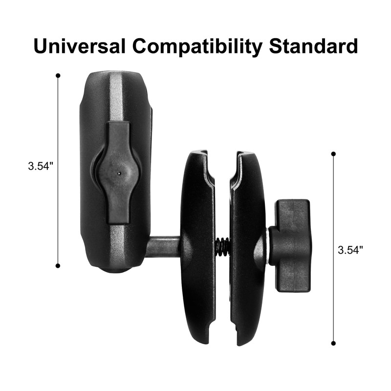 AGEofDMS Double Ball Arm with 1 Inch / 25 mm