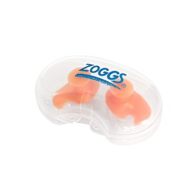 Zoggs Unisex Youth Aqua Plugz Junior Ear Plugs for Swimming, Orange, Pack of 2 (Pack of 1)