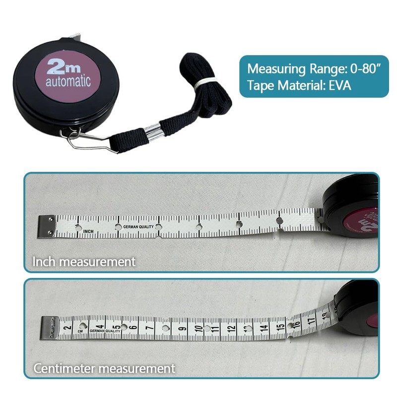 Braille Tape Measure for Visually Impaired Aids Supplies - 78"