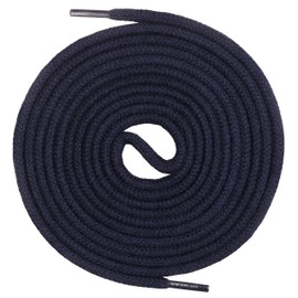 Mount Swiss Premium Shoelace, Round Laces Made of 100% Cotton, Tear-Resistant, Diameter 3-4 mm, 12 Colours, Length 45-200 cm , 180 cm