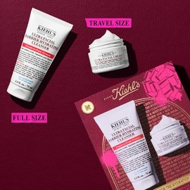 Kiehl's Set de Regalo Hydrate All The Way, Dúo de Limpiador Facial Hidratante y Crema Facial Hidratante, Ultra Facial Barrier Cleanser 75ml y Ultra Fa