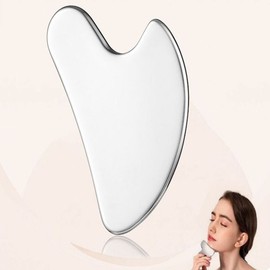 Altipia Powerful Facial Massage Heart Mini Gua Sha Pouch Set / 강력한 얼굴마사지 하트 미니 괄사 파우치 세트