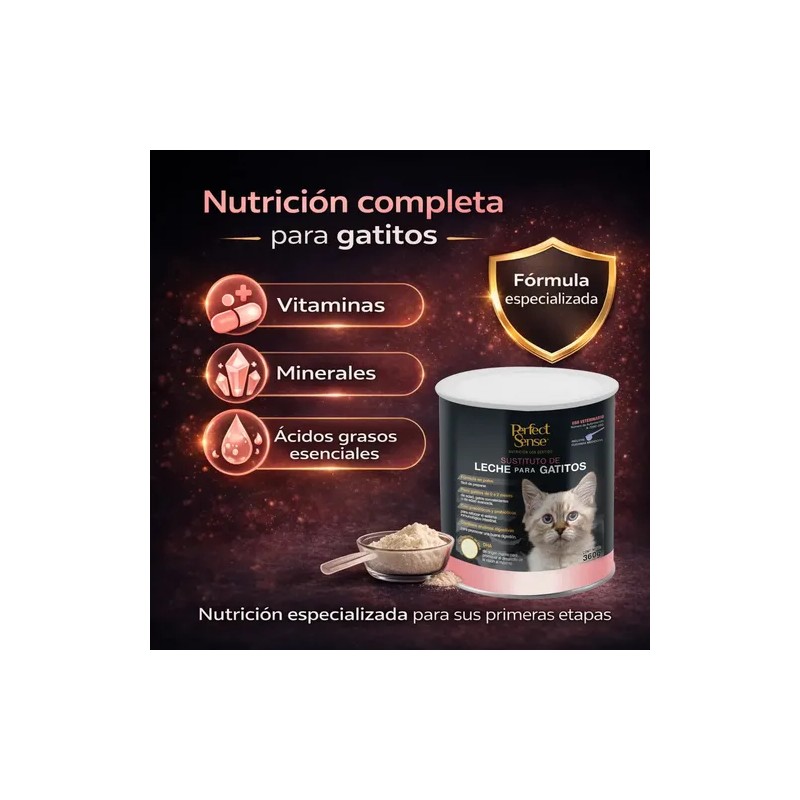 Sustituto De Leche Para Gatitos 360 Gr Perfect Sense