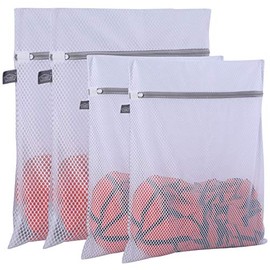 Laundry Bags Mesh Wash Bags, Garment Bag for Washing Machine,2L+2XL | Washer Bags for Laundry Delicates, Suit, Coat, Dress, Pants, Honeycomb, Tumble D