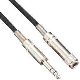 6.3 Φ Stereo Extension Cord 32.9 ft (15 m)