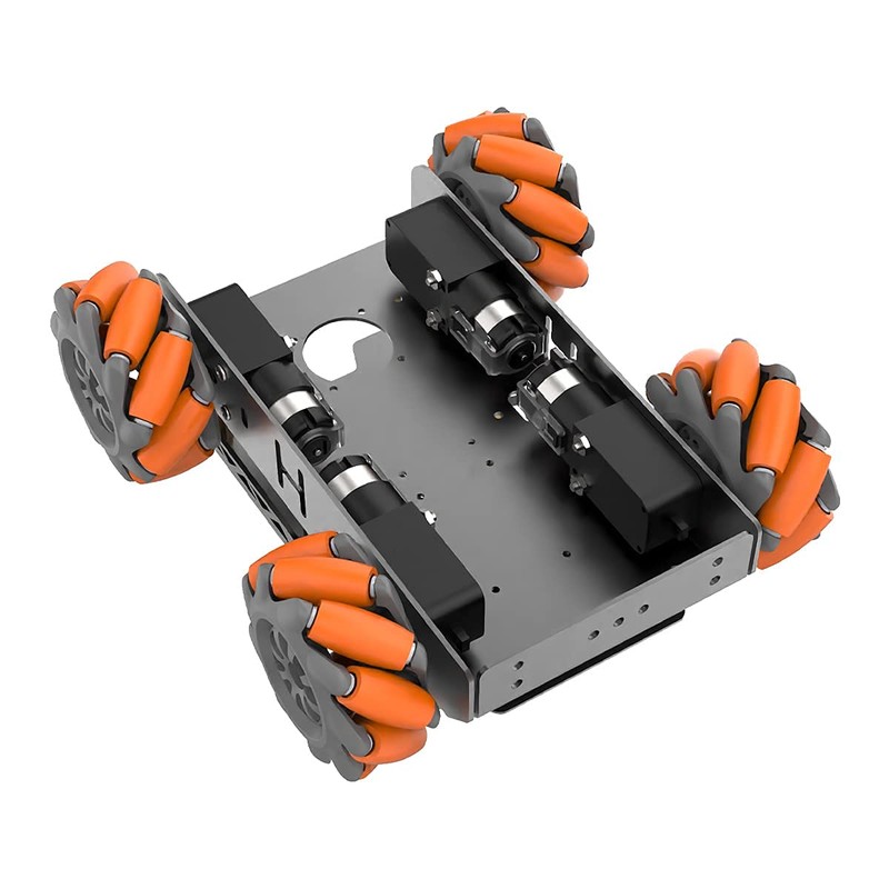 Mecanum Wheel Chassis Car Kit with TT Motor, Aluminum Alloy