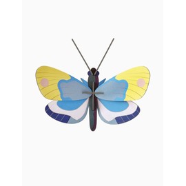 studio ROOF, Wall Art Butterfly, Yellow Monarch Butterfly, Eco-Friendly & Creative Gift