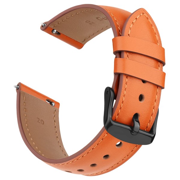 Leather Strap for Garmin Forerunner 255 Strap,265 Stra p,Venu 2