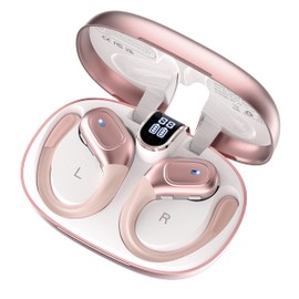 Ulfsaar Bluetooth Kopfhörer, Ear Kopfhörer Kabellos Bluetooth 5.3 mit HD Mikrofon, Wireless Kopfhörer HiFi Stereo, Sport Ohrhörer Tiefer Bass IPX7 wasserdichte 90 std Spielzeit für Android iOS