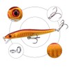 QBDIANGEN 5 Pcs Fishing Lures Set Hard Plastic Body Artificial