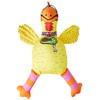 FAT CAT Dog Toys - Barnyard Bullies Plush Dog Toy