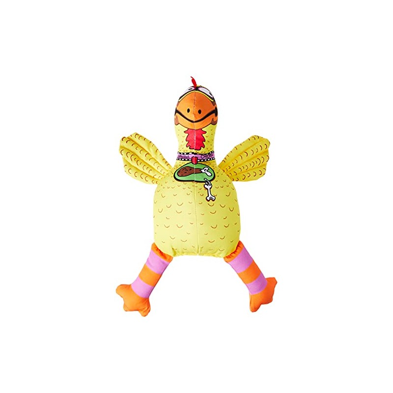 FAT CAT Dog Toys - Barnyard Bullies Plush Dog Toy