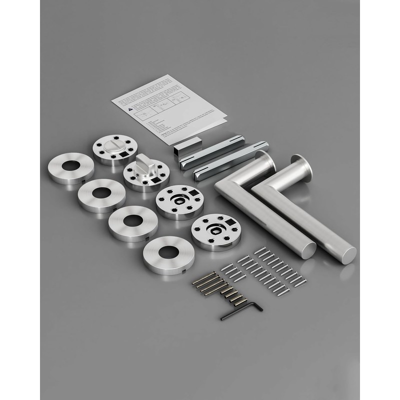 AwmnSrman Bathroom Door Lock Door Handles Interior Doors Door Handle