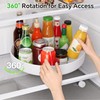 CTIME 11.8" Lazy Susan for Refrigerator, Lazy Susan Spice Rack