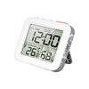 aninako Clock Digital Clock Splash-Resistant Waterproof Timer Thermometer Hygrometer Digital