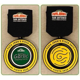 2020 Papa John's Pizza FIESTA MEDAL.