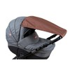 BABYLUX Sun Protection UV Roller Blind Sun Shade for Pushchair