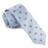 Corbatas para hombre, diseño de animales, bordadas, informales, hechas a