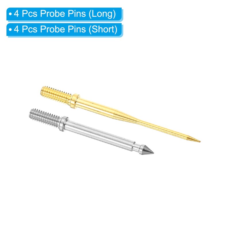 PATIKIL Test Probe Tweezers Copper Multimeter Test Lead Extension Probe