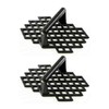 Charcoal Companion CC5159 Cast Iron Grill Marks Press (2-Pack) Bundle