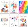20 Assorted Birthday Cards Multipack - 12 x 17cm (About