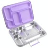 EcoCocoon Bento Lunch Boxes - 5 Compartment, Emerald Green