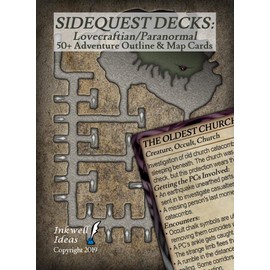 Inkwell Ideas Sidequest Decks: Lovecraftian/Paranormal
