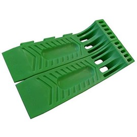 BA Products / Wreckmaster 48-701135 Green Interlocking Wreckmaster Tire Skates (Set of 4) for Rollbacks, Flatbeds, Carriers, Wreckers, Tow Trucks