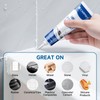 CARPOLY Silicone Caulk for Kitchen & Bathroom, Waterproof White Caulk