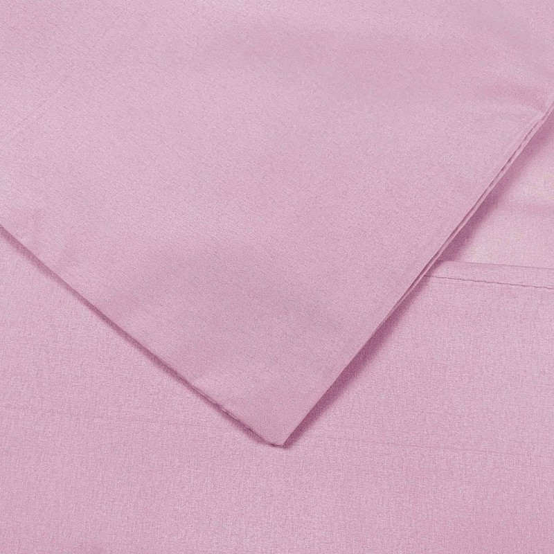 Luxton Pink Quilt Cover Set, 1000TC Premium Soft Microfibre, Solid