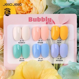 Jello Jello Bubbly Color Gel 6-piece set / 젤로젤로 버블리 컬러젤 6종 세트