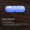 AKNES 8Bitdo Micro Bluetooth Controller, Pocket-sized Mini Gamepad for Switch/Lite/OLED,