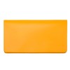 Sunburst Orange Vinyl Checkbook Cover, Top Tear Personal Vinyl Checkbook