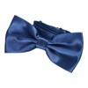 WELROG Men's Bow Tie for Wedding Party - Adjustable Satin